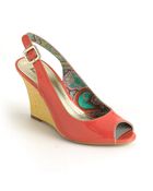 Anne Klein Palmira Patent Leather Wedge Pumps - Lyst