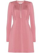 Carven Crepe Dress - Lyst