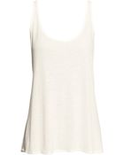 H&M Top In A Linen Mix - Lyst