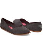 Toms Ash Suede Women'S Jutti Flats - Lyst
