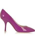 Giuseppe Zanotti Patent-Leather Pumps - Lyst