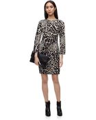 Whistles Lenah Leopard Print Bodycon - Lyst