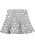 Elizabeth And James Camila Metallic Polka-Dot Jersey Mini Skirt - Lyst