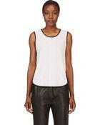 Rag & Bone White Rose Tank Top - Lyst