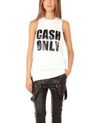 3.1 Phillip Lim Cash Only Tank - Lyst