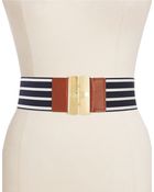 Lauren by Ralph Lauren Stretch Interlock Belt - Lyst