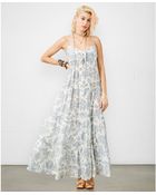 Denim & Supply Ralph Lauren Floral-Print Tiered Maxi Dress - Lyst