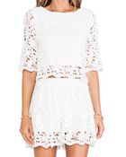 Nightcap Daisy Crochet Crop Top - Lyst