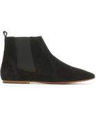 Isabel Marant Black Suede 'Dewar' Ankle Boots - Lyst