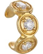 Sara Weinstock Diamond & Gold Ear Cuff - Lyst