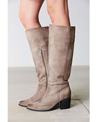 Jeffrey Campbell Torrent Distressed Suede Tall Boot - Lyst