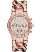 Michael Kors Ladies Runway Twist Chronograph Watch - Lyst