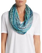 Missoni Waveprint Infinity Scarf - Lyst