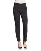 Dolce & Gabbana Zip Cuff Jacquard Pants - Lyst