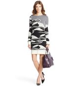 Diane von Furstenberg DVF Berlin Sweater Dress - Lyst