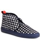 Del Toro Perforated Suede Chukka Sneakers - Lyst