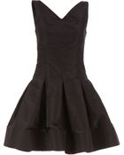 Oscar de la Renta Flared Skater Dress - Lyst