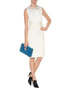 Giambattista Valli Crystal Embellished Wool-Silk Blend Dress - Lyst