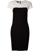 Narciso Rodriguez Pebble Cap Sleeve Dress - Lyst