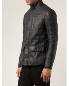 John Varvatos Button Up Jacket - Lyst