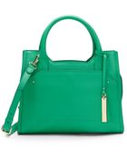 Vince Camuto Kylie Leather Satchel Bag - Lyst