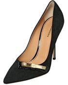 DSquared2 110Mm Suede Bow Pumps - Lyst