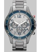 Marc By Marc Jacobs Stainless Steel Chronograph Watch - Lyst