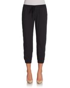 C&c California Cropped Track Pants - Lyst