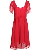 Girl. By Band Of Outsiders Short Dress - Lyst
