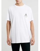 Txnmy White Step Hem Tshirt - Lyst