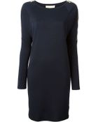 MICHAEL Michael Kors Zip Detail Dress - Lyst