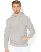 Polo Ralph Lauren Solid Fleece Hoodie - Lyst