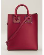 Sophie Hulme Structured Tote Bag - Lyst