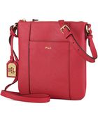 Lauren by Ralph Lauren Aiden Crossbody - Lyst