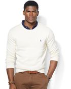 Polo Ralph Lauren Crew Neck Cotton Pullover - Lyst