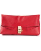 Chloé Rectangular Clutch - Lyst