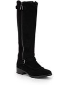 Donald J Pliner Beto Suede Tall Boots - Lyst