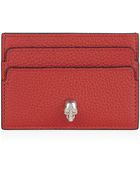 Alexander McQueen Skull Card Holder - Lyst