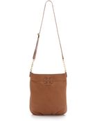 Tory Burch Stacked T Book Bag - Lyst