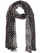 Missoni Zz Wide Scarf - Lyst