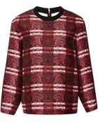 Mother Of Pearl Dover Cotton And Silk-Blend Sweatshirt - Lyst