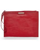Nine West Red Wristy Oversized Wristlet - Lyst
