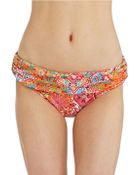 Lauren by Ralph Lauren Moroccan Tile Hipster Swim Bottoms - Lyst