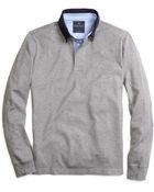 Brooks Brothers Long-Sleeve Contrast Collar Polo - Lyst