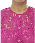 House Of Holland Lace Rose Dress - Lyst