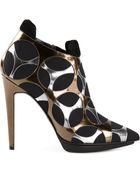 Pierre Hardy Metallic Panel Boots - Lyst