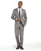 Hugo Boss Dark Grey Striped Wool 2-Button Jacket With Flat Front Pants - Lyst