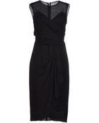 Dolce & Gabbana Knee-Length Dress - Lyst