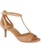 Nine West Gaget T-Strap Heels - Lyst