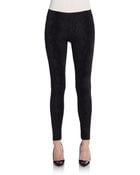 David Lerner Jacquard Leggings - Lyst